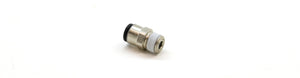 Air Line Input Fitting, 6mm x 1/8PTC (Threaded)