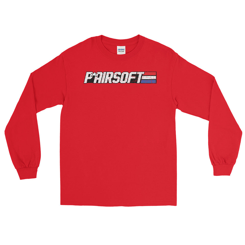 P* Airsoft RETRO logo  Men’s Long Sleeve Shirt