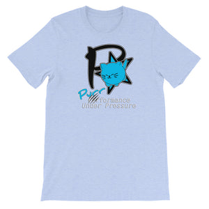 Purrformance Under Pressure - Short-Sleeve Unisex T-Shirt --- "Animal Rescue Fundraiser"