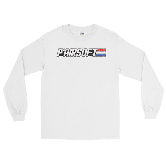 P* Airsoft RETRO logo  Men’s Long Sleeve Shirt