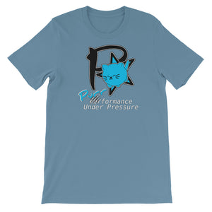 Purrformance Under Pressure - Short-Sleeve Unisex T-Shirt --- "Animal Rescue Fundraiser"