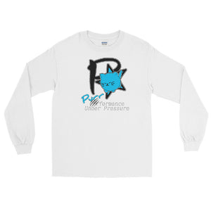 Purrformance Under Pressure - Men’s Long Sleeve Shirt - "Animal Rescue Fundraiser"