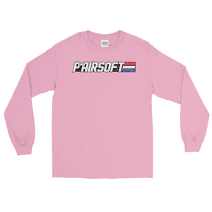 P* Airsoft RETRO logo  Men’s Long Sleeve Shirt