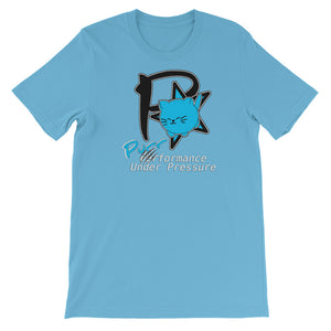 Purrformance Under Pressure - Short-Sleeve Unisex T-Shirt --- "Animal Rescue Fundraiser"