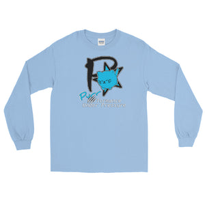 Purrformance Under Pressure - Men’s Long Sleeve Shirt - "Animal Rescue Fundraiser"