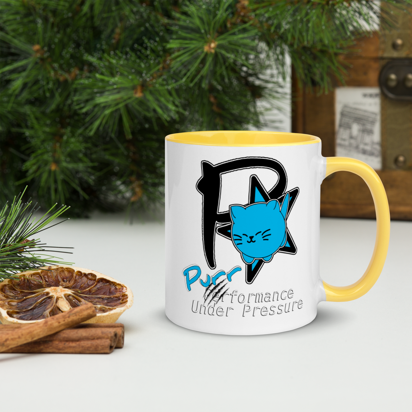 Purrformance Under Pressure Mug - Animal Rescue Fundraiser